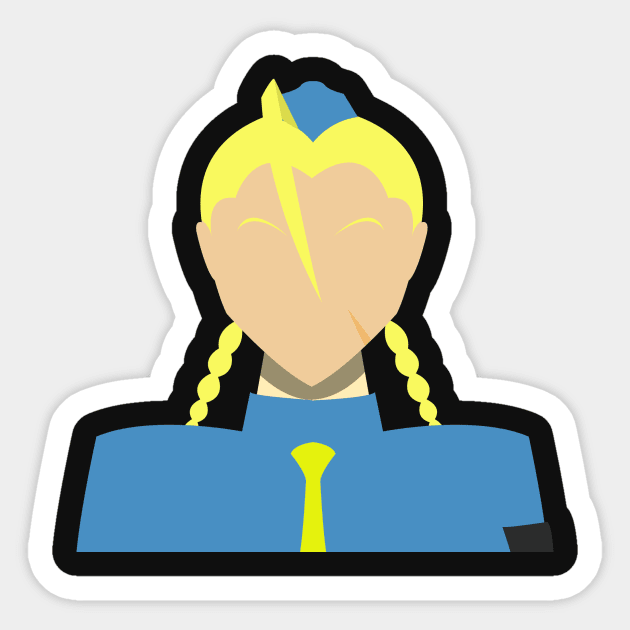 Alpha Cammy Vector Sticker by MagicFlounder